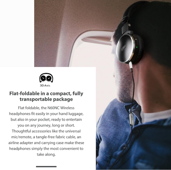 BRAND NEW AKG N60NC Wireless Bluetooth Noise Headphones - Picture 5 of 16